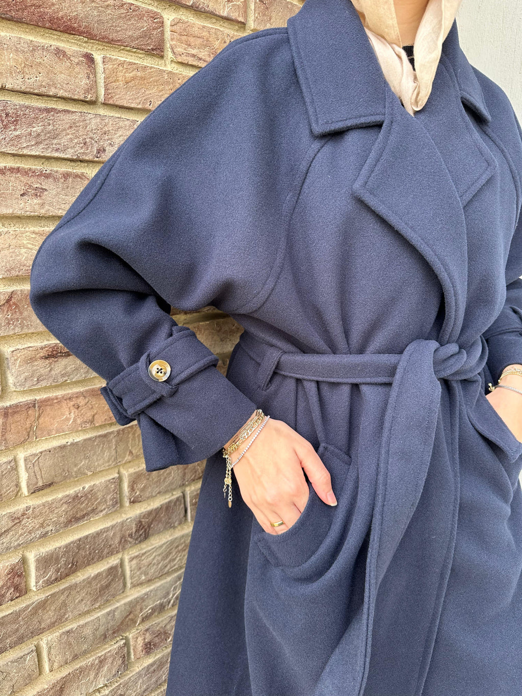 Midnight Coat - Navy