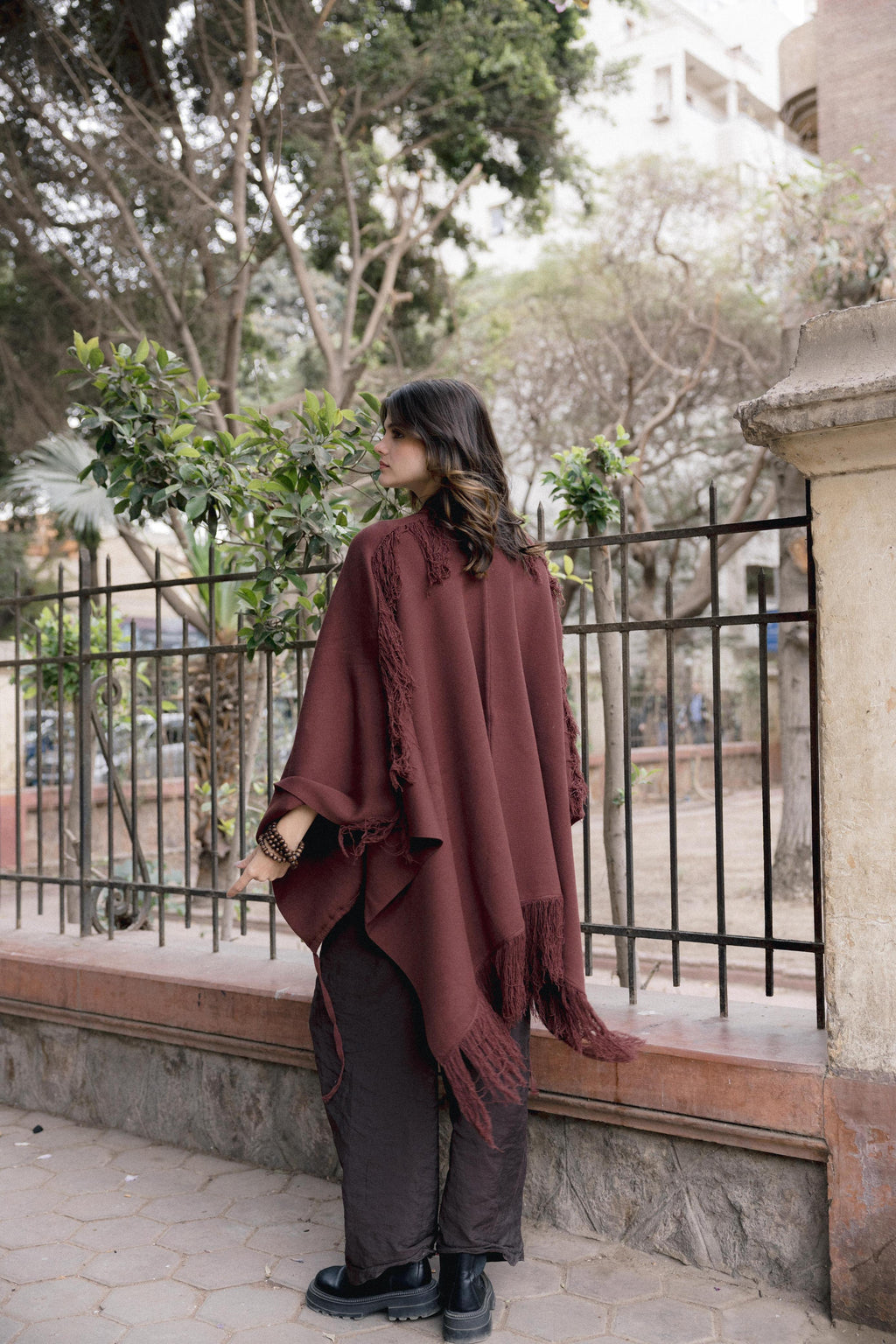 Bobemian Cardigan - Brown