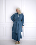 Ontha Shirt Dress - Petrol