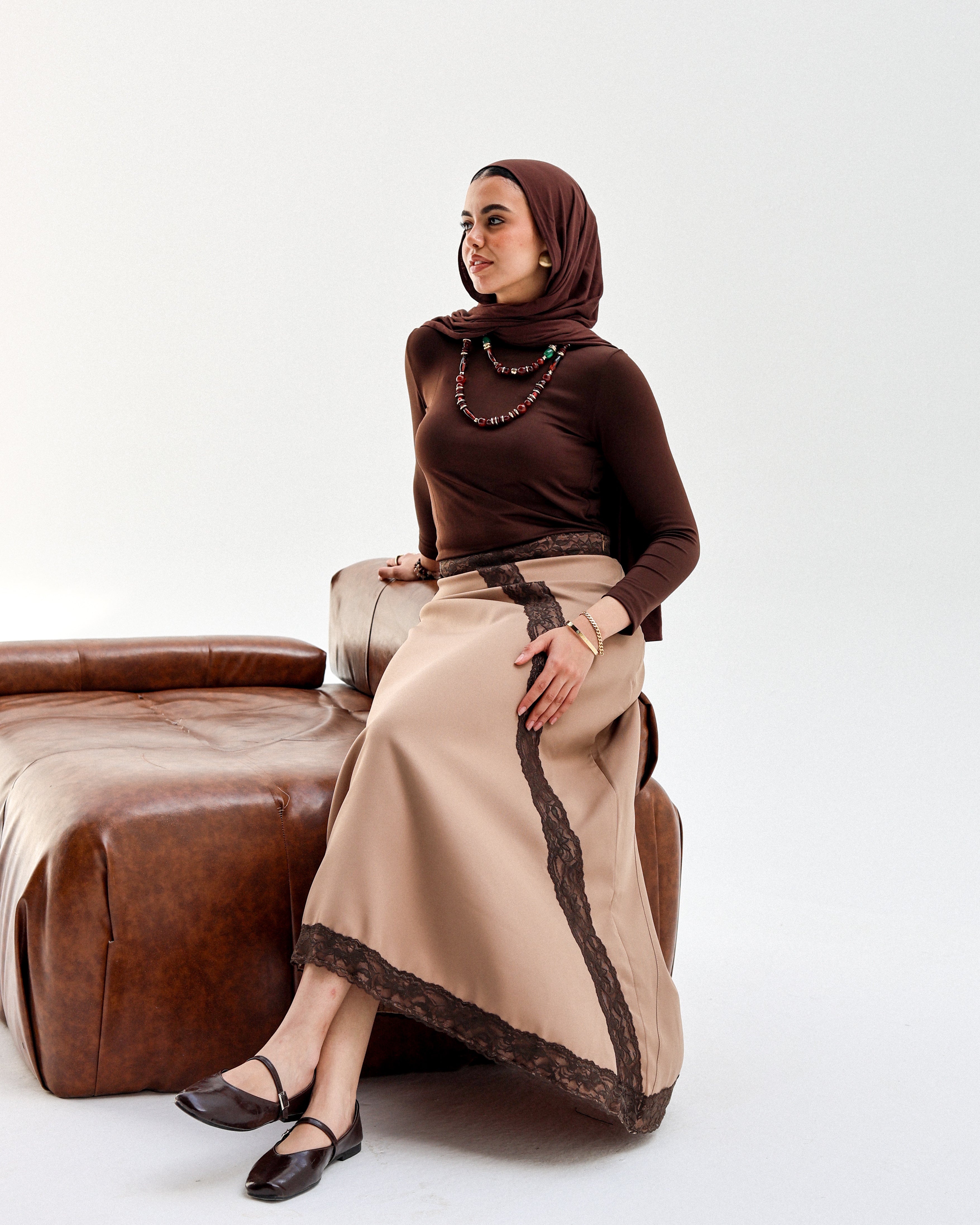 Liela Skirt - Brown