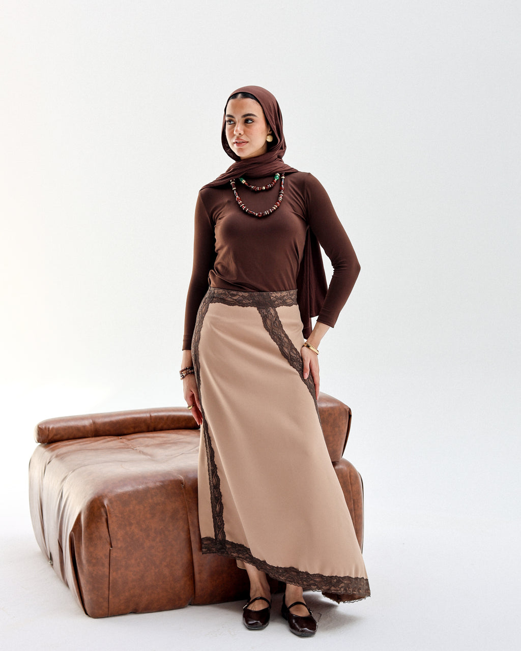 Liela Skirt - Brown