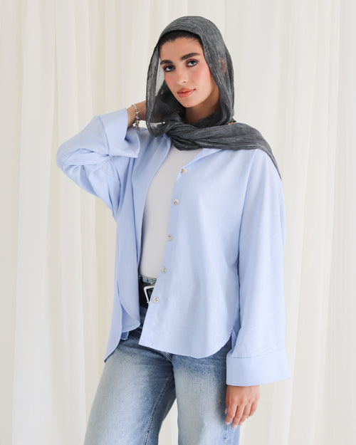 Leen Shirt - Baby  Blue