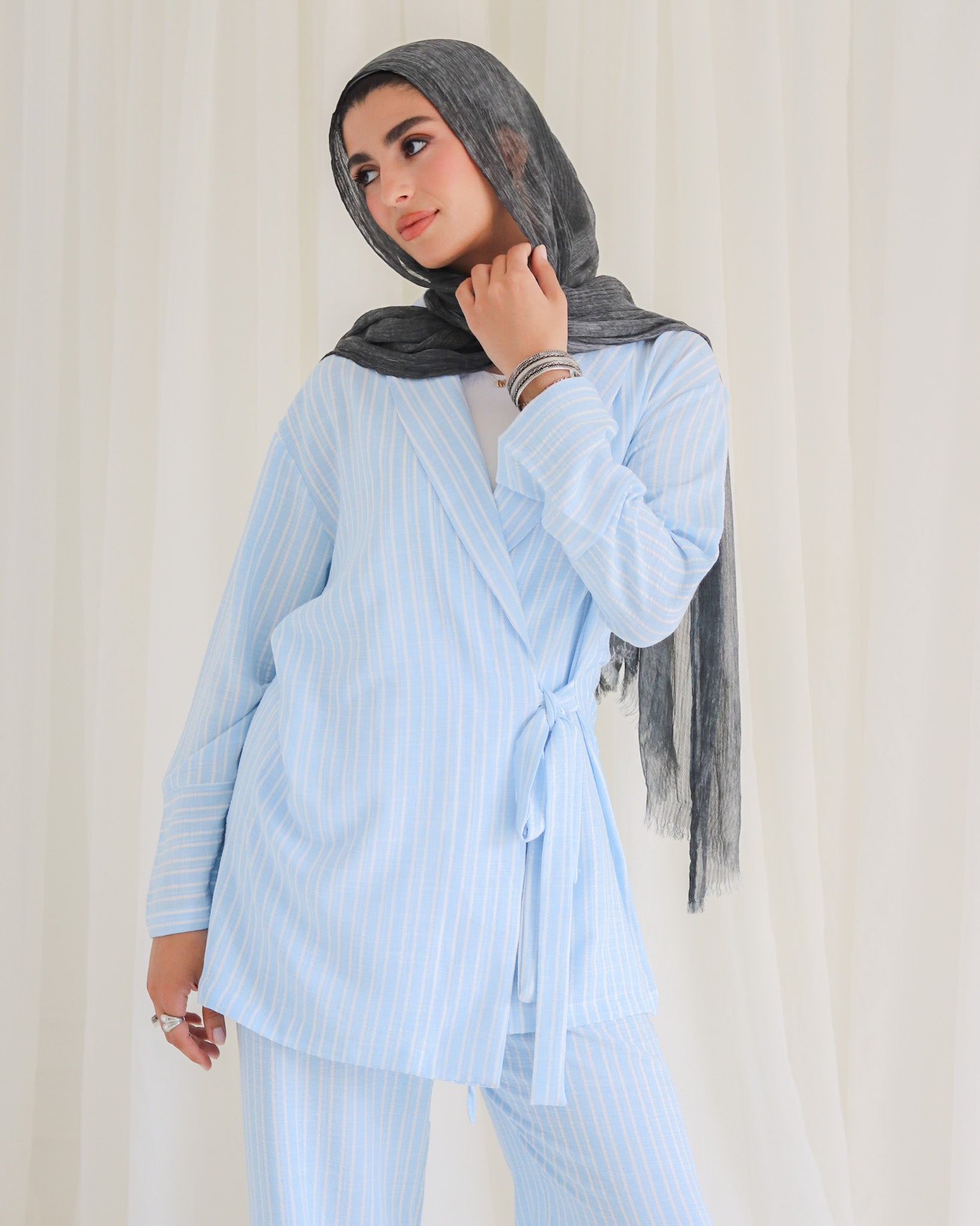 Modest Flow Set - Baby Blue