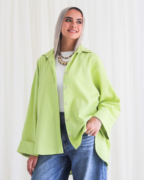 Leen Shirt - Lime