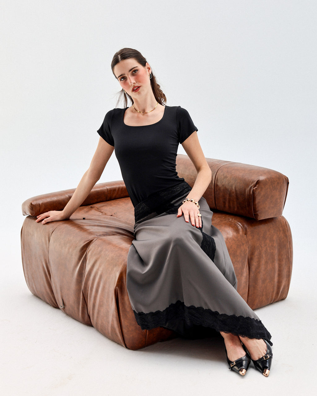 Liela Skirt - Grey