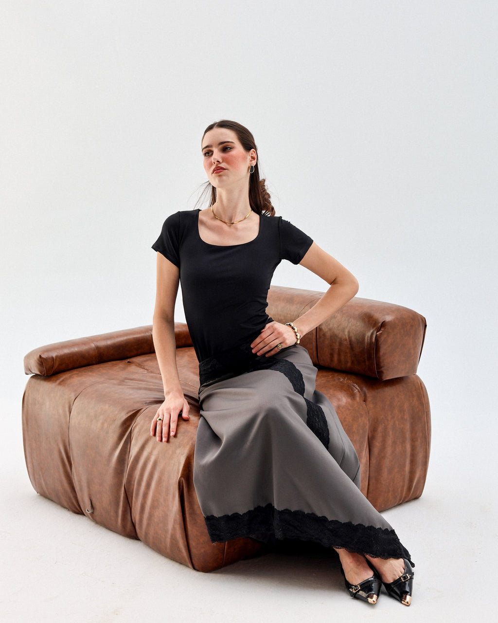 Liela Skirt - Grey