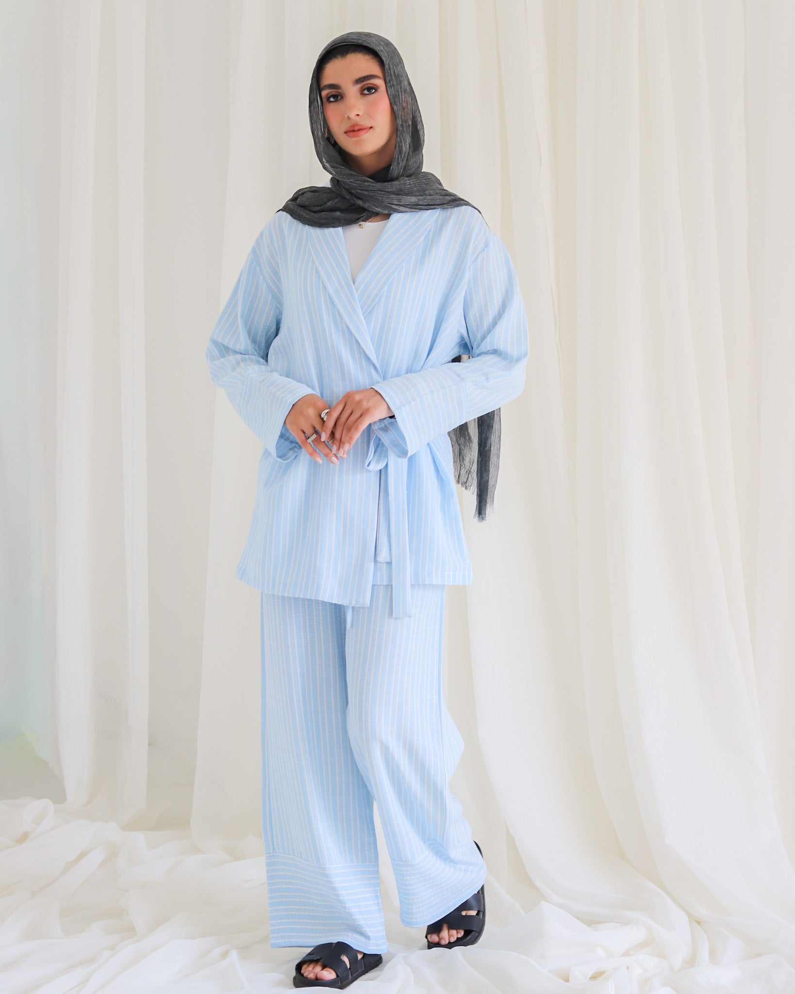 Modest Flow Set - Baby Blue