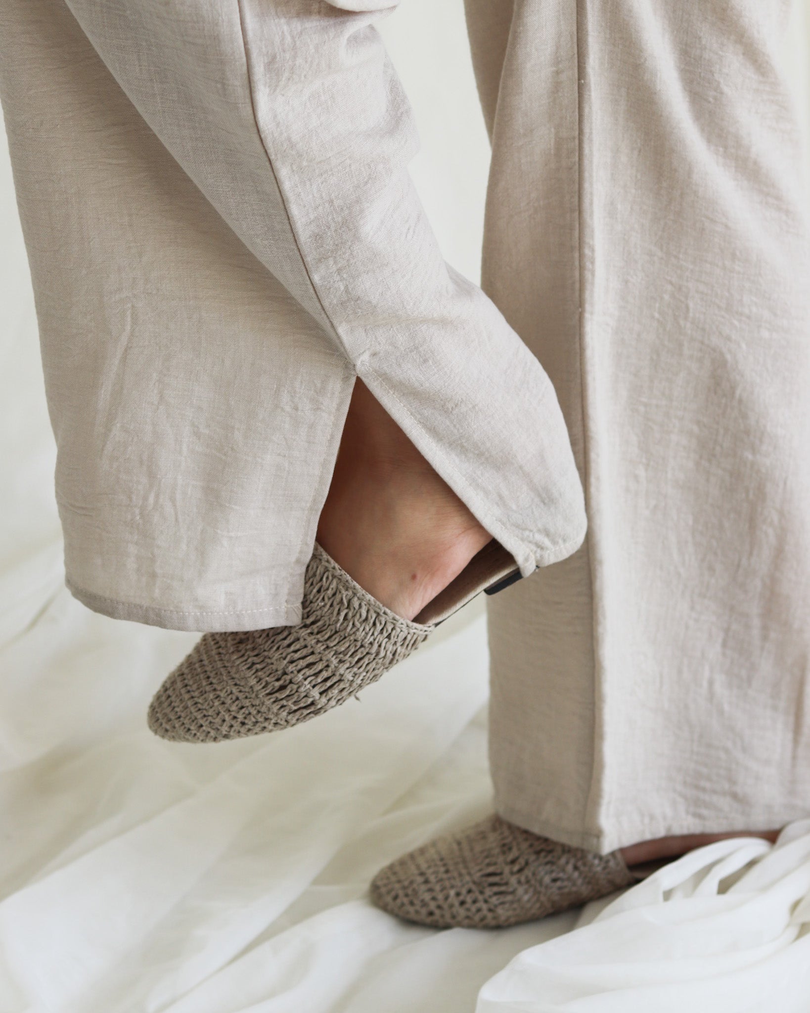 Naomi Pant -Beige