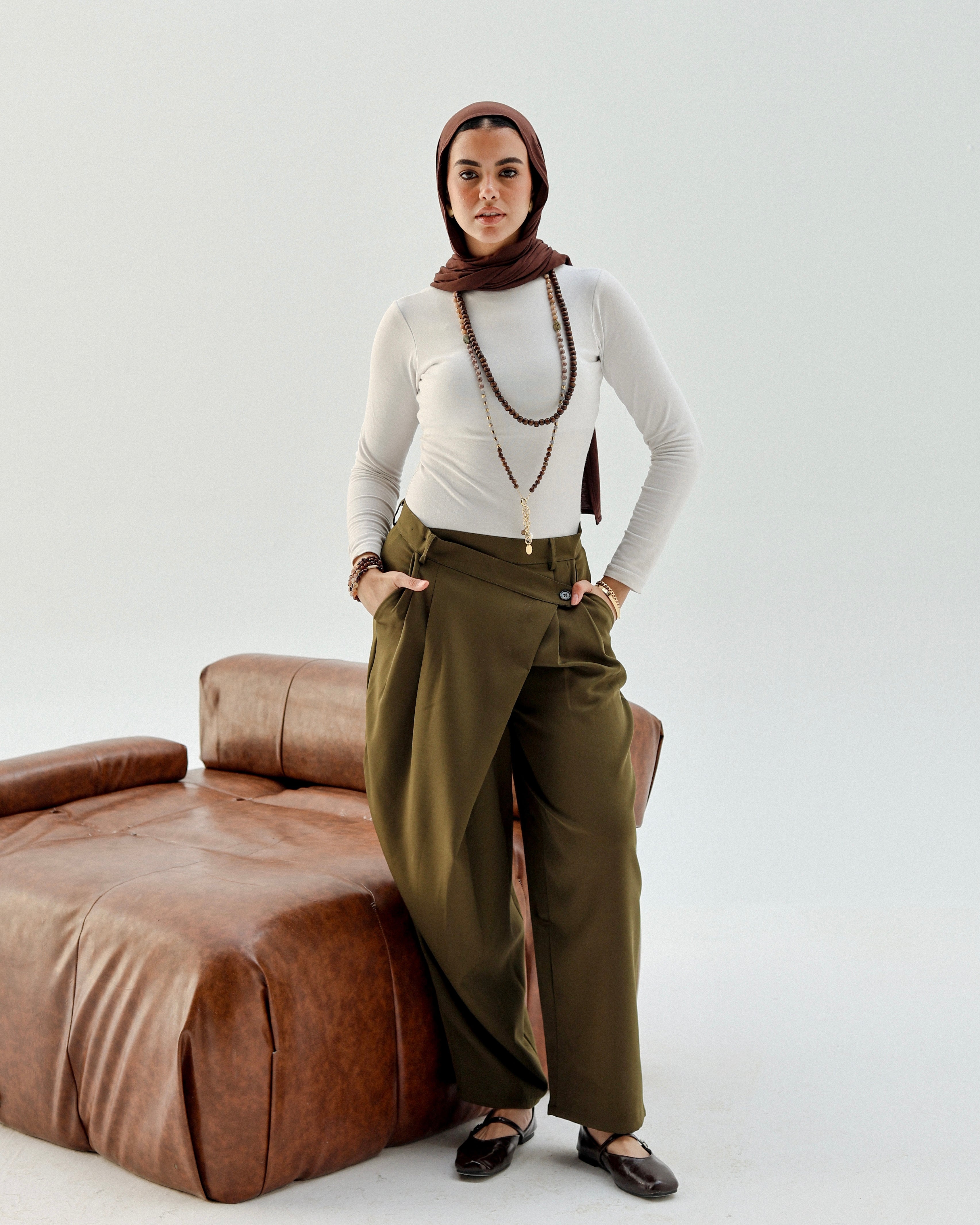 Alaadin Pant - Olive