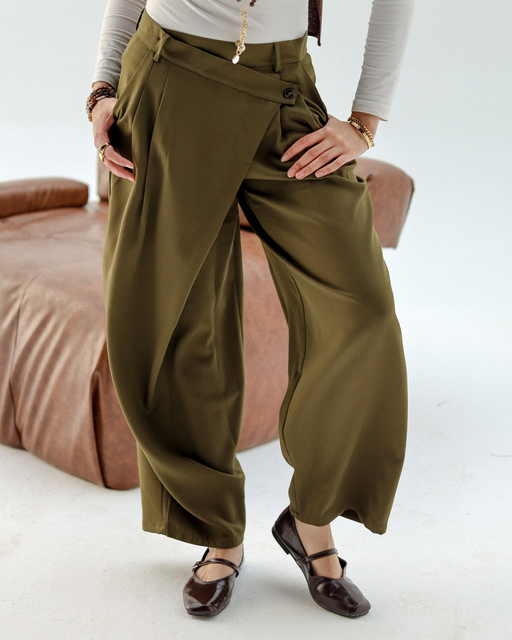 Alaadin Pant - Olive