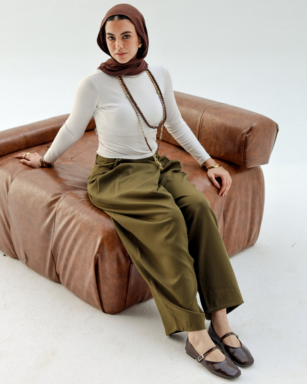 Alaadin Pant - Olive