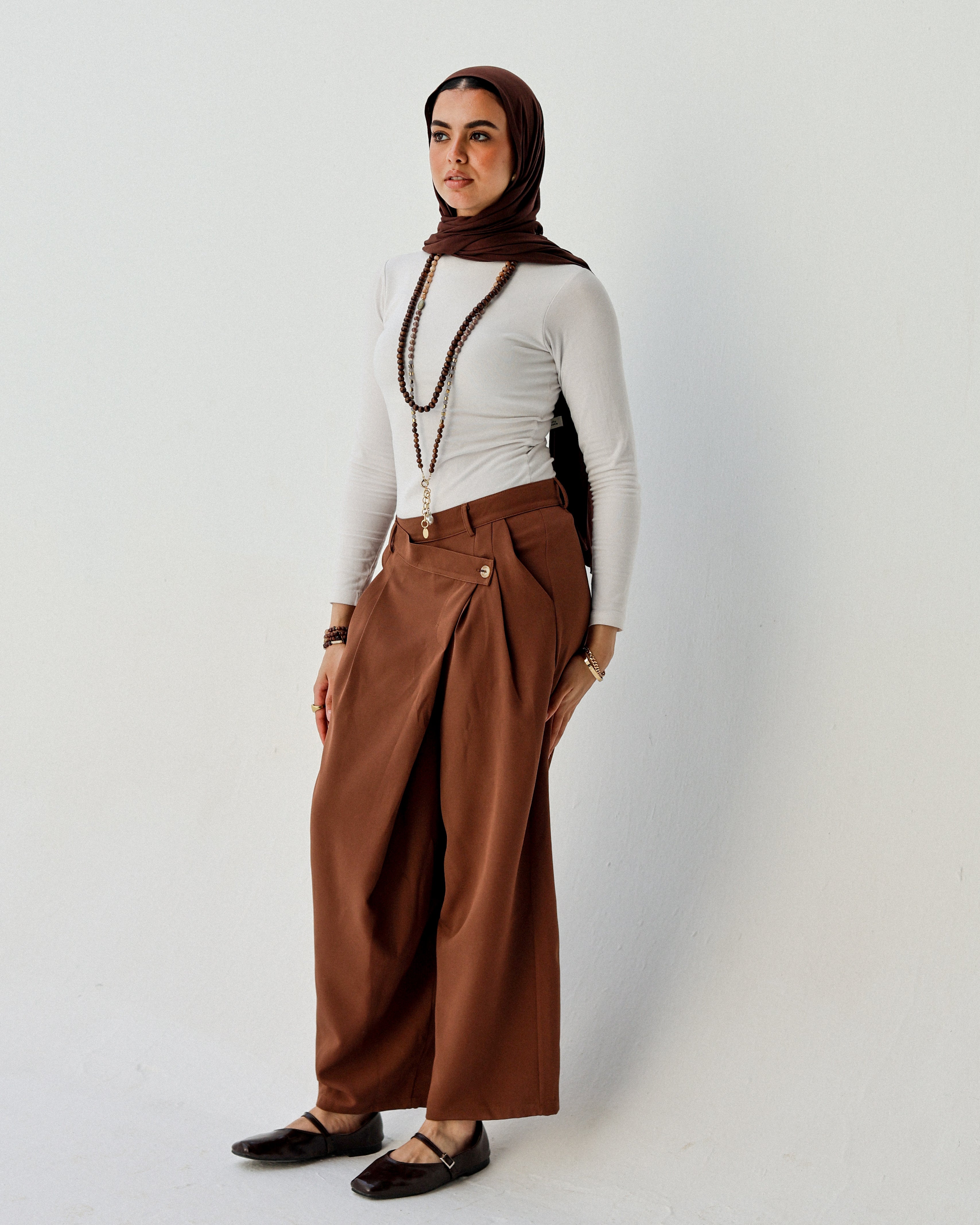 Alaadin Pant - Brown