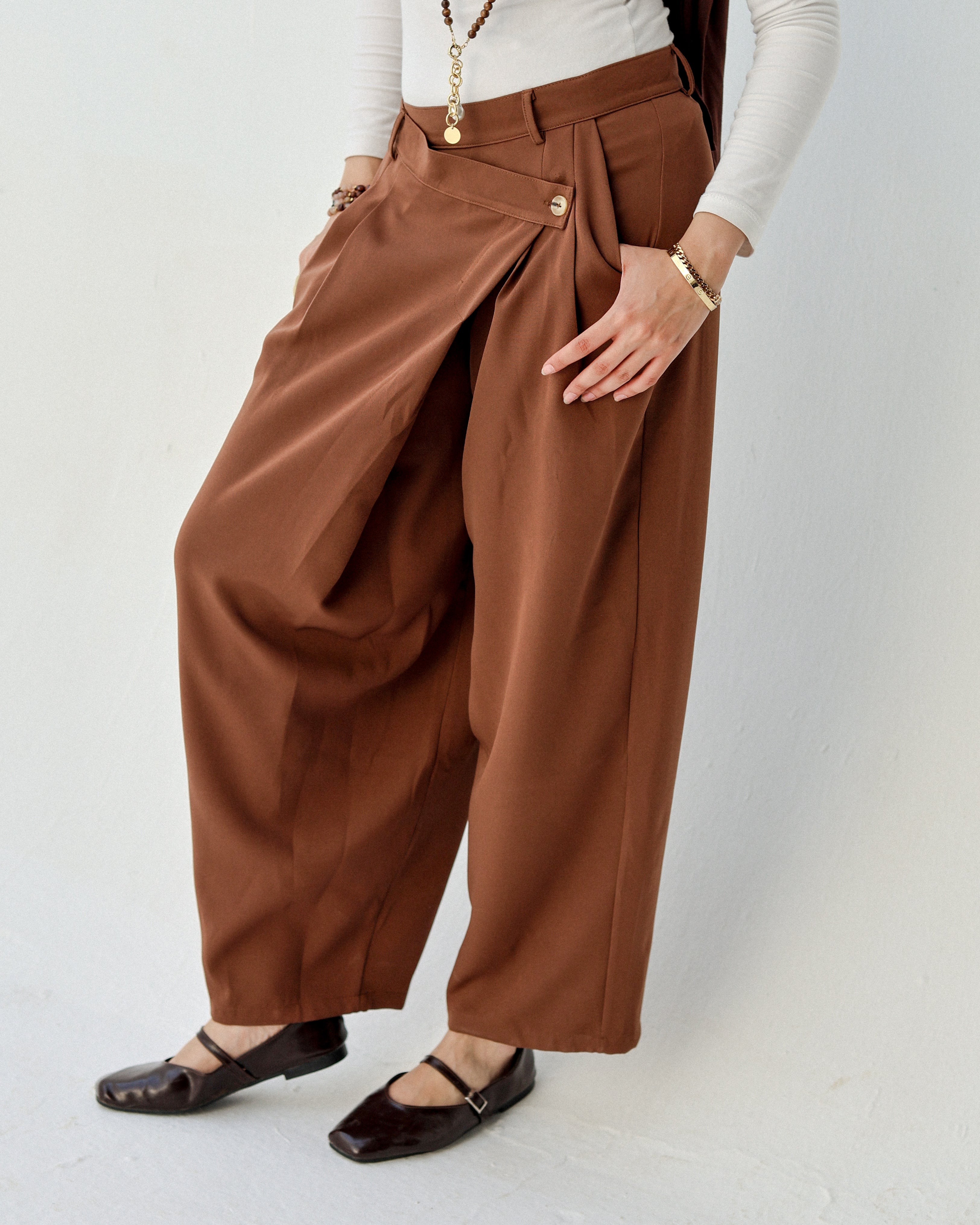 Alaadin Pant - Brown