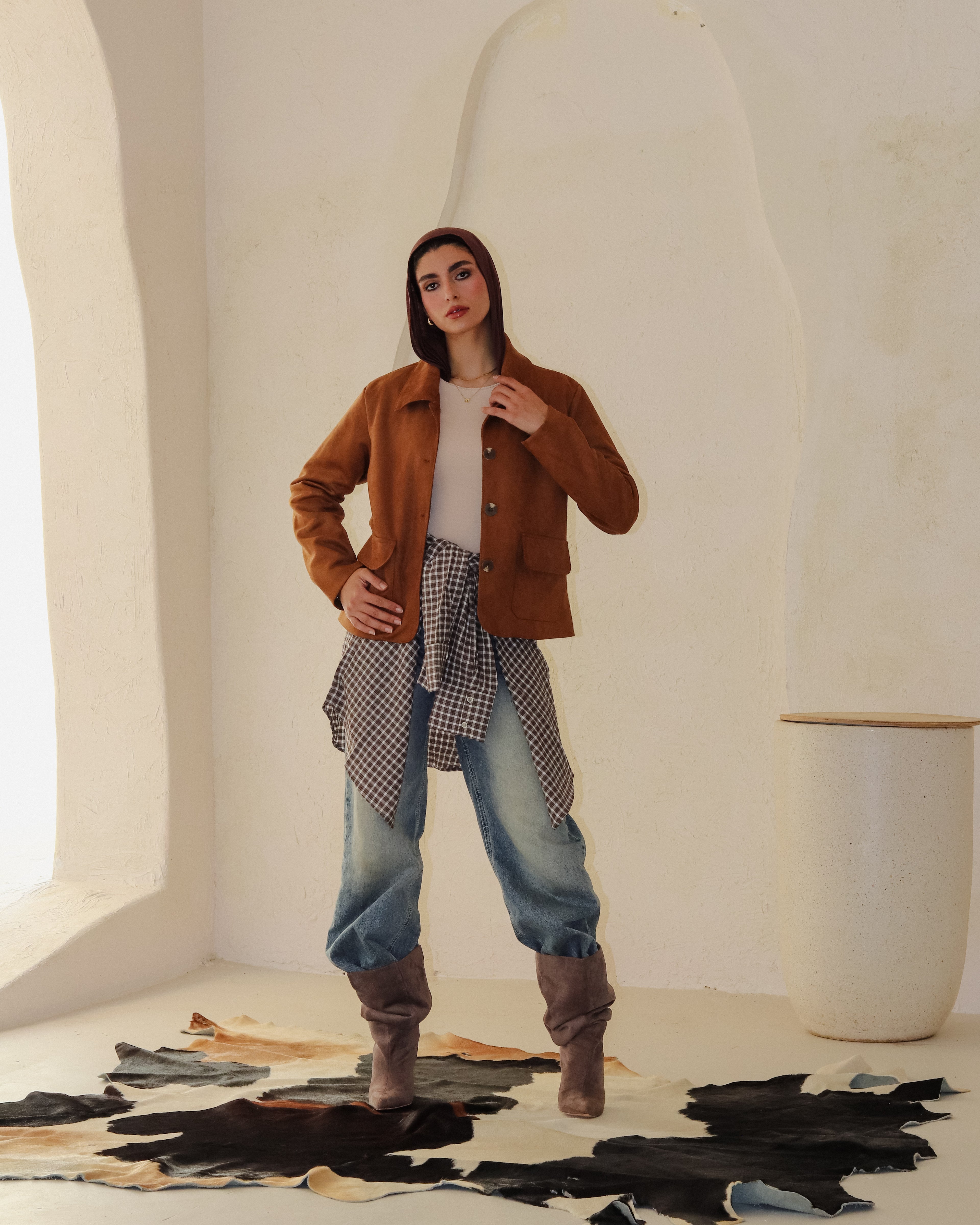 Swiss jacket - Camel