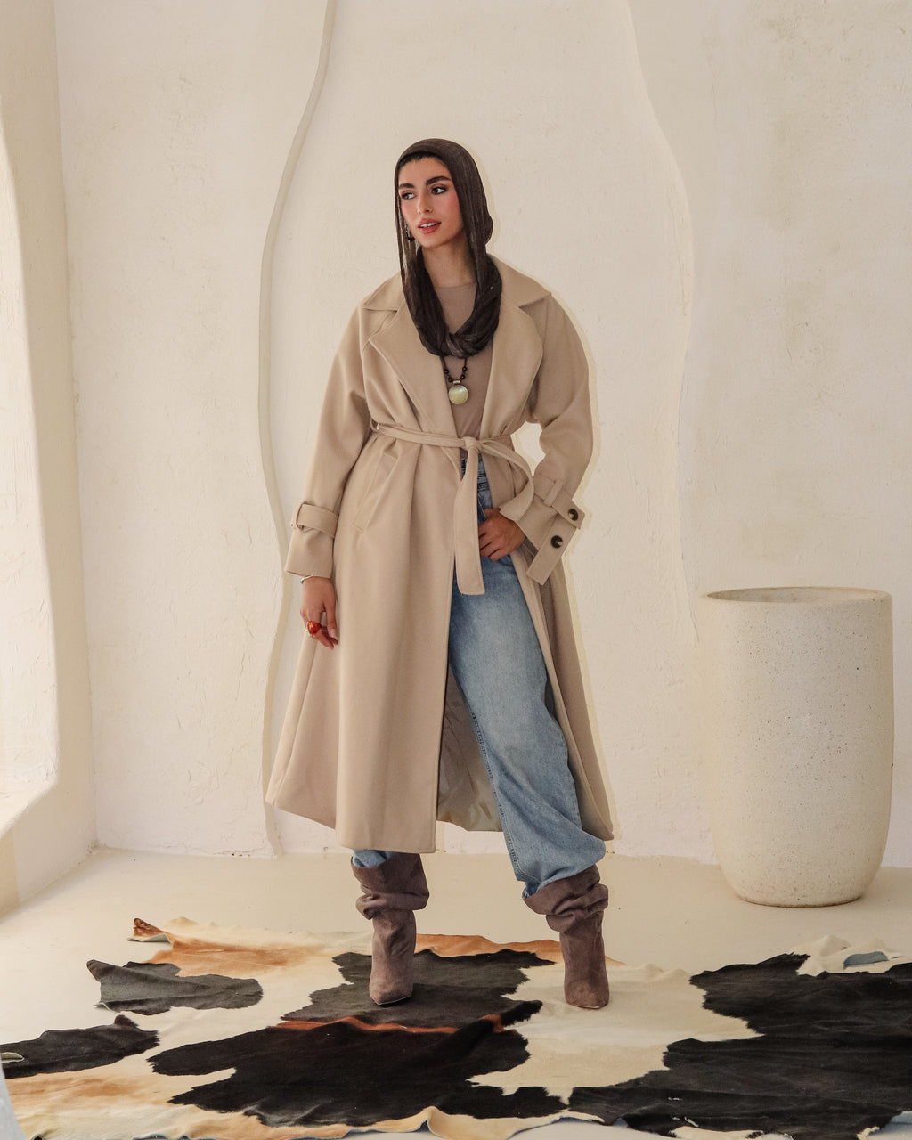 Midnight Coat - Beige