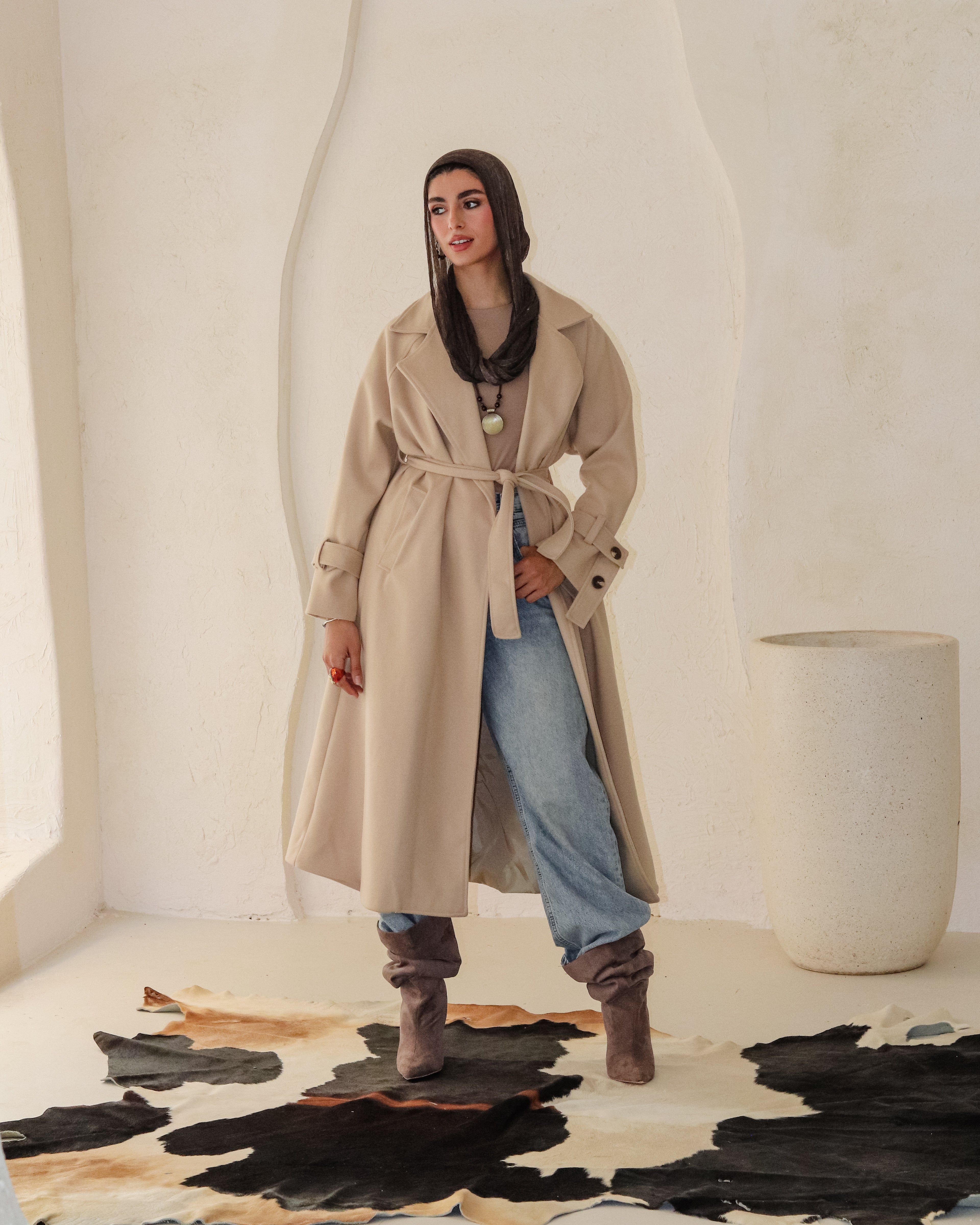 Midnight Coat - Beige