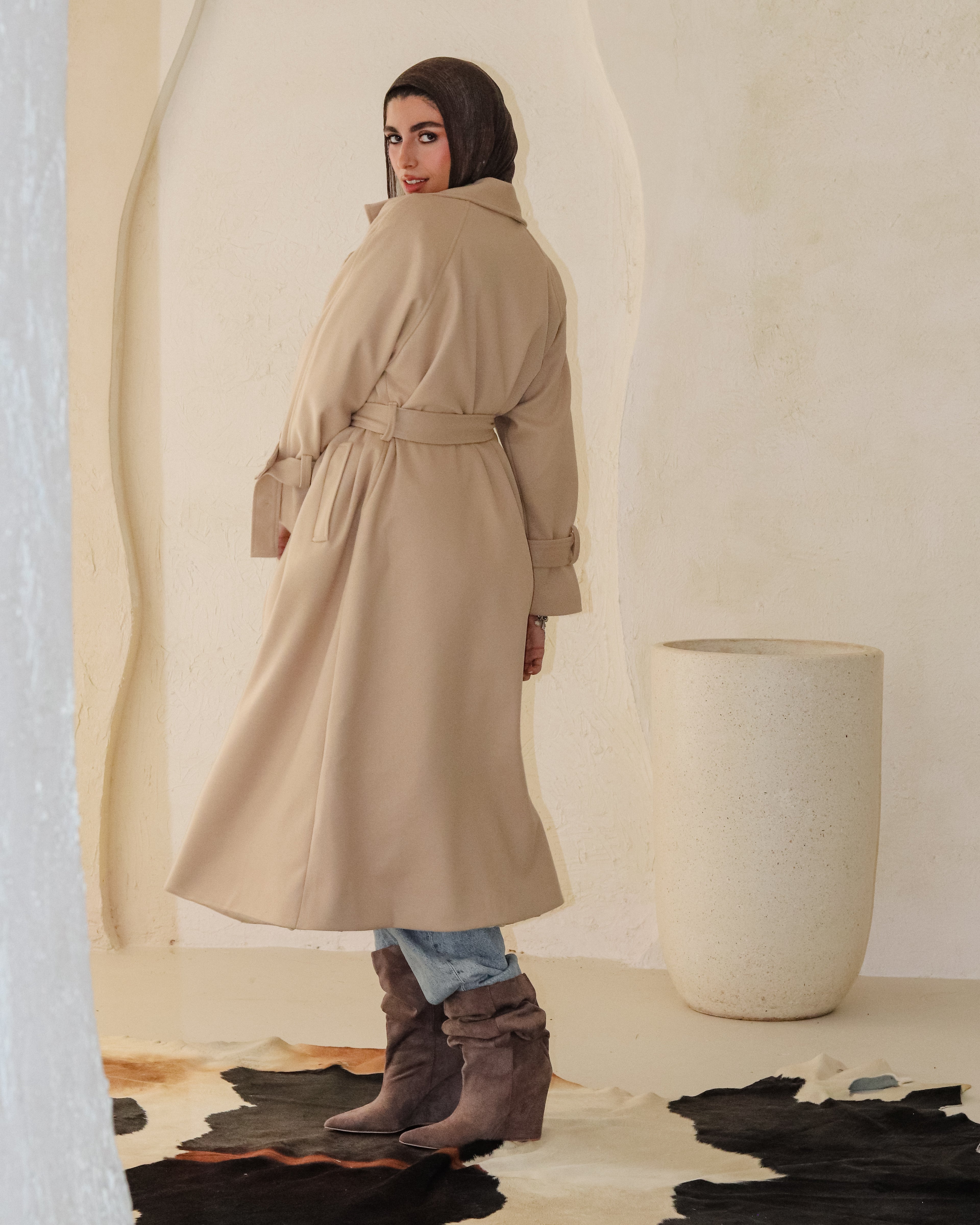 Midnight Coat - Beige