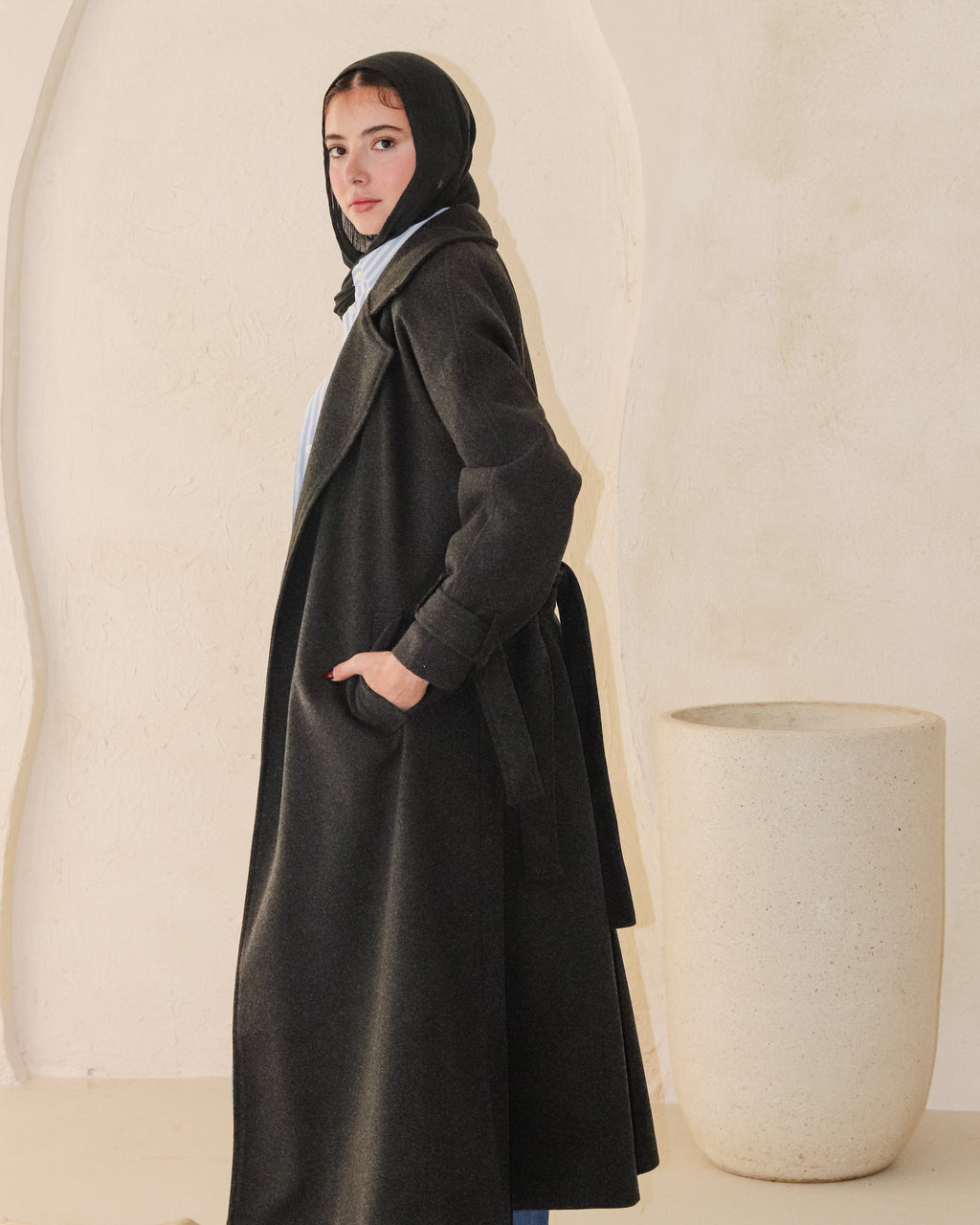 Midnight Coat - Grey