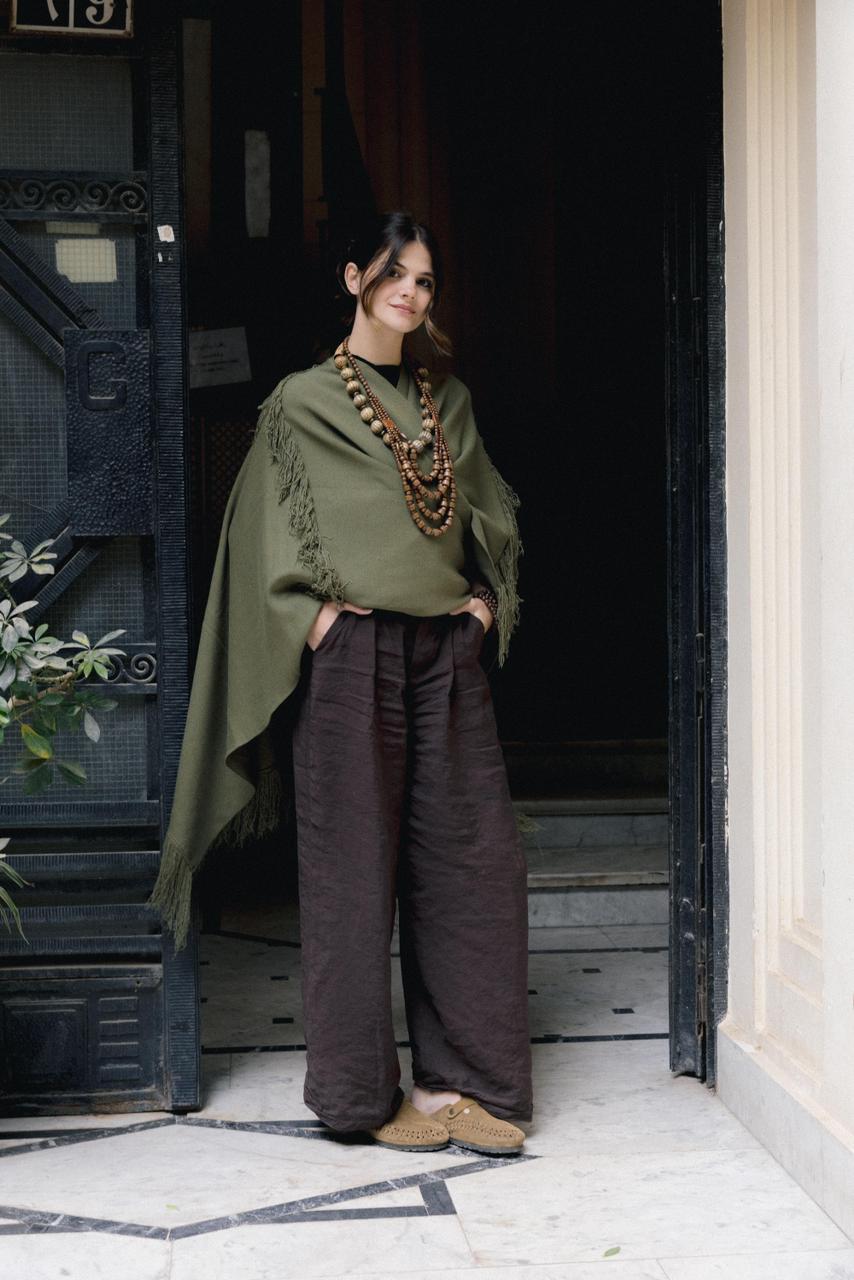 Bobemian Cardigan - Olive