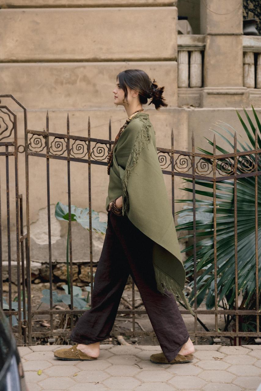 Bobemian Cardigan - Olive