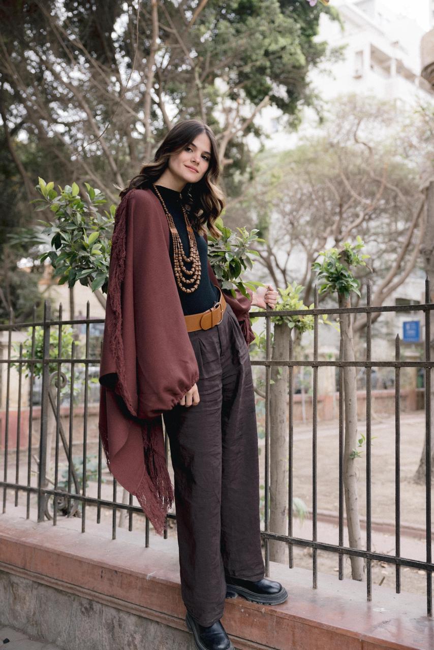 Bobemian Cardigan - Brown