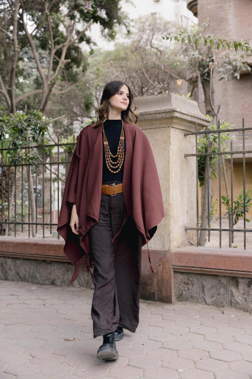 Bobemian Cardigan - Brown