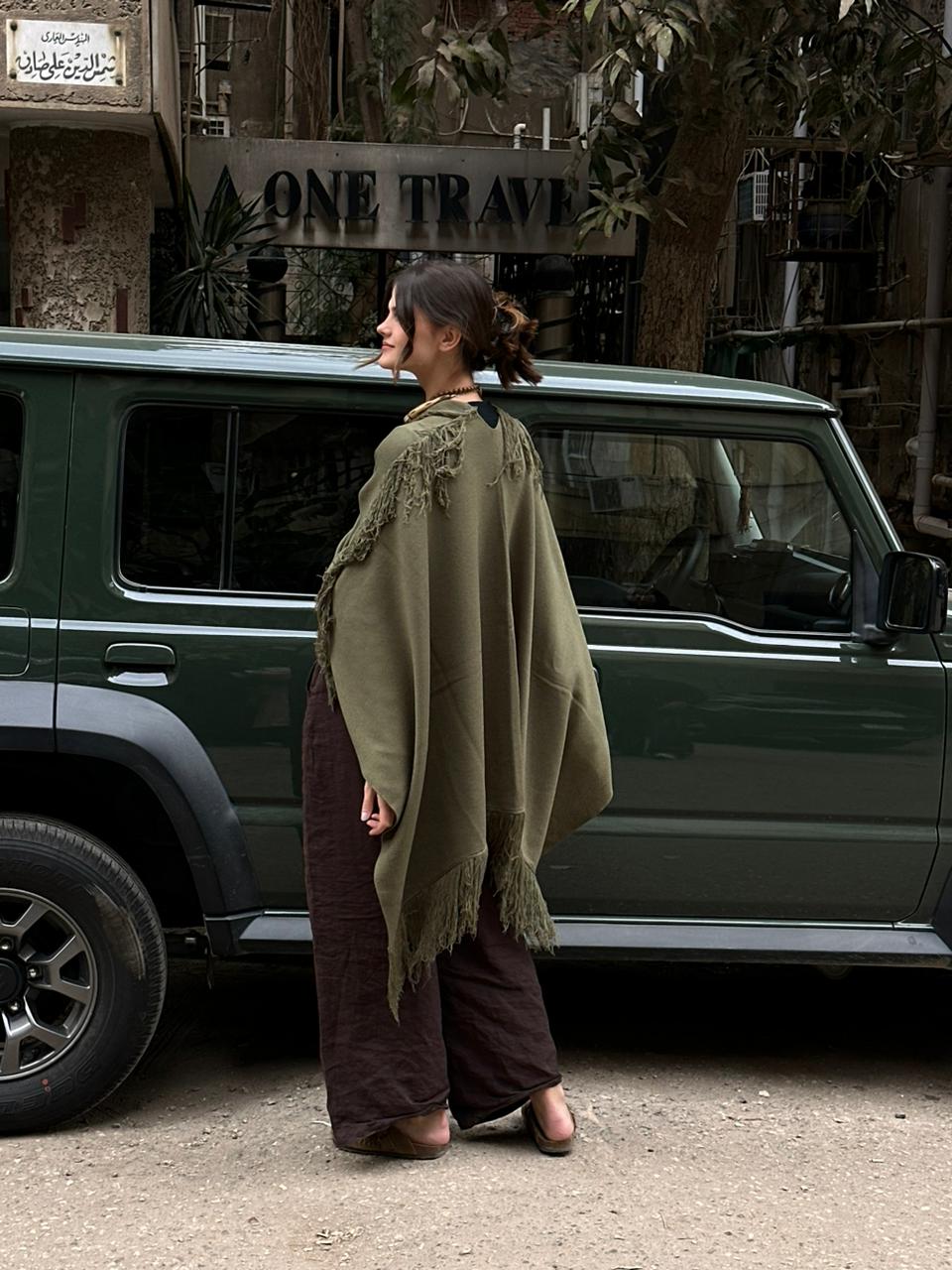 Bobemian Cardigan - Olive