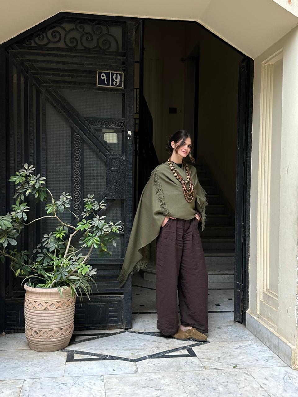 Bobemian Cardigan - Olive