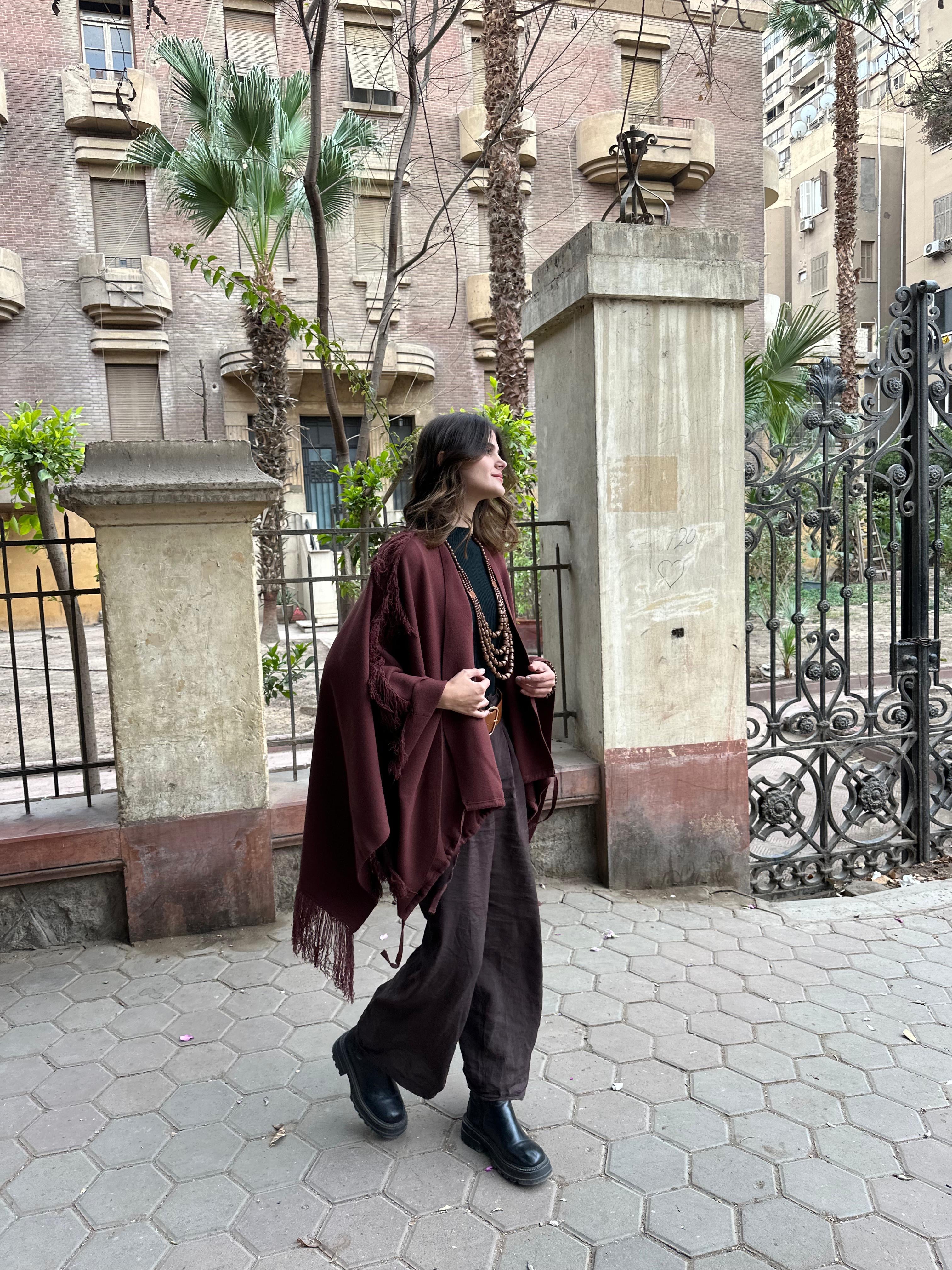 Bobemian Cardigan - Brown